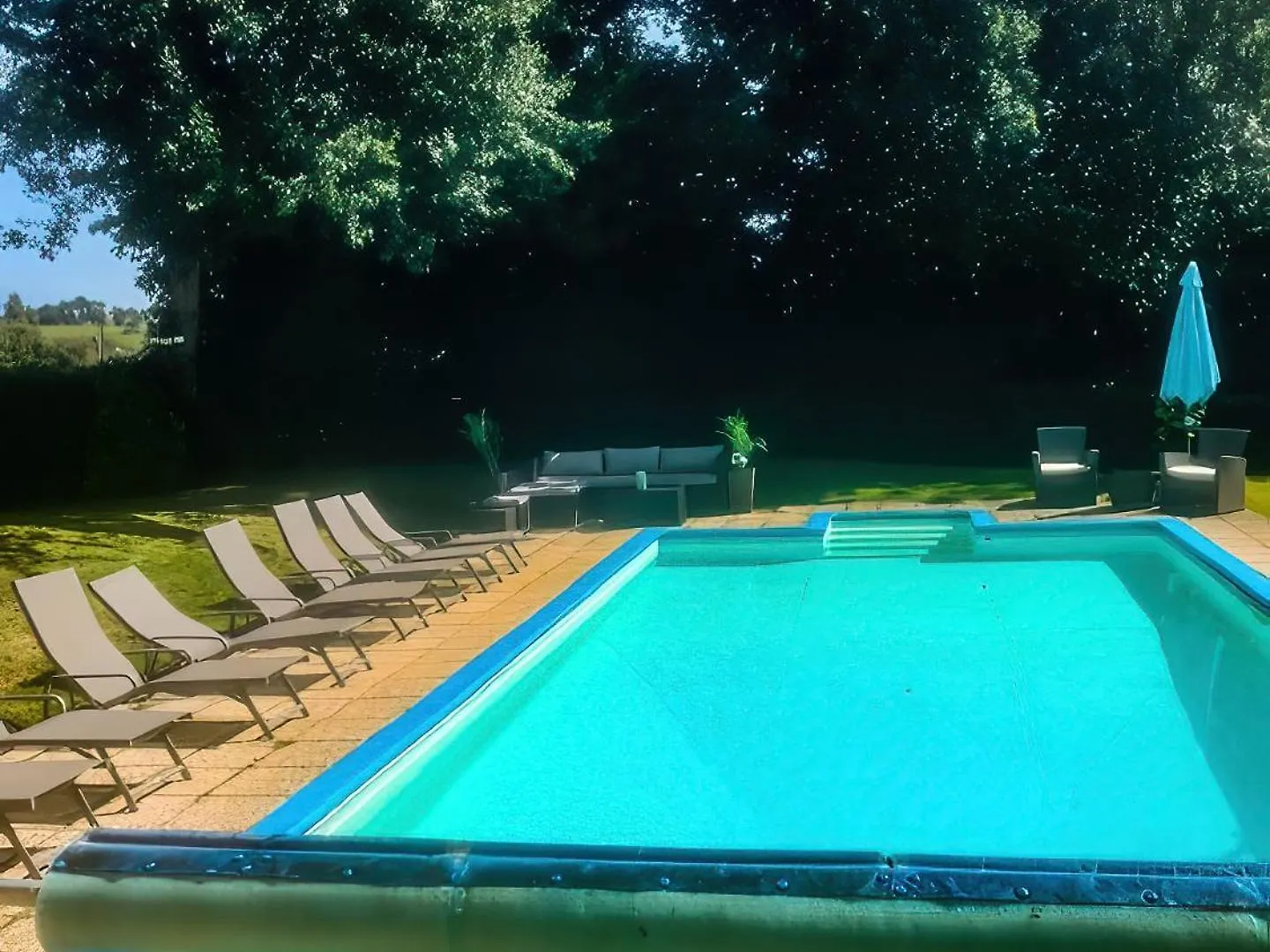 Apartman Countryside Retreat In Brittany 2 Bedrooms Sleeps 4 Pet Friendly Heated Swimming Pool Free Wifi Plouguenast-Langast Franciaország